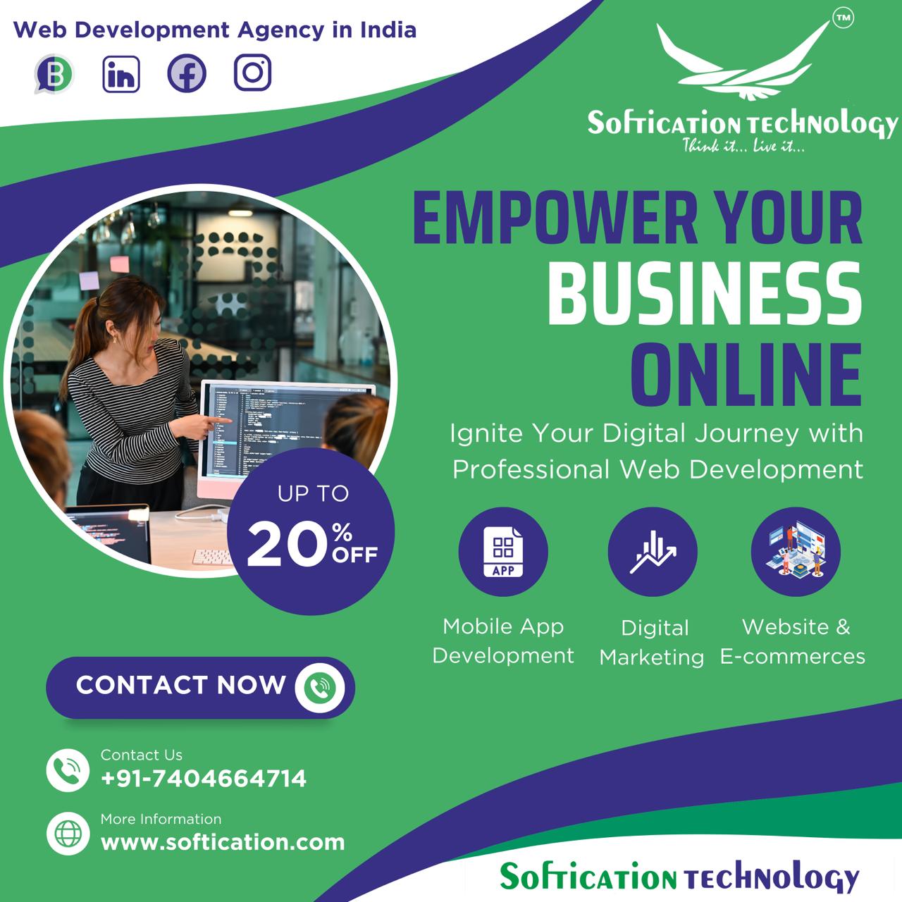 SoftiCation Technology: Build E-Commerce Website