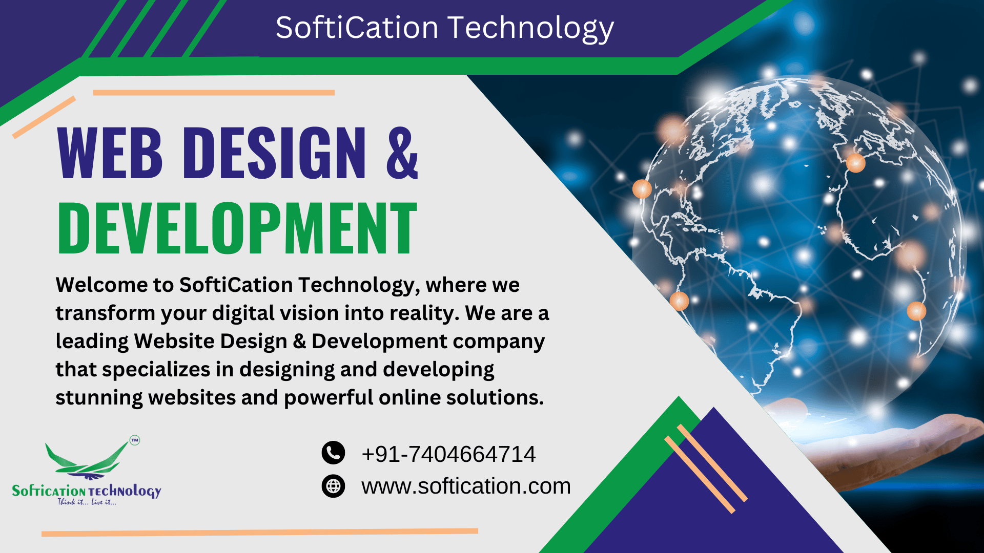 Softication technology: Web Design Agency